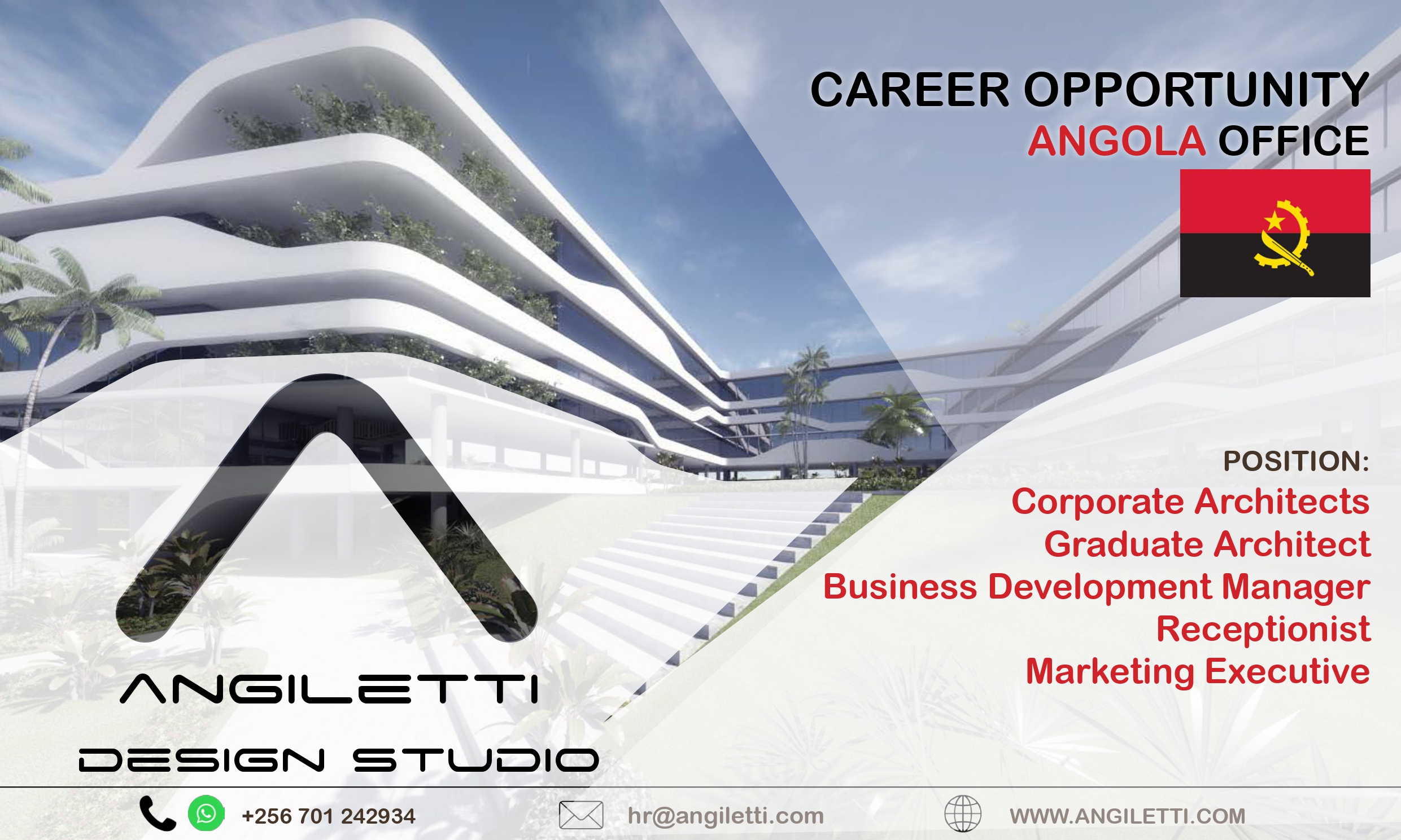 Angiletti Design Studio Job Advert
