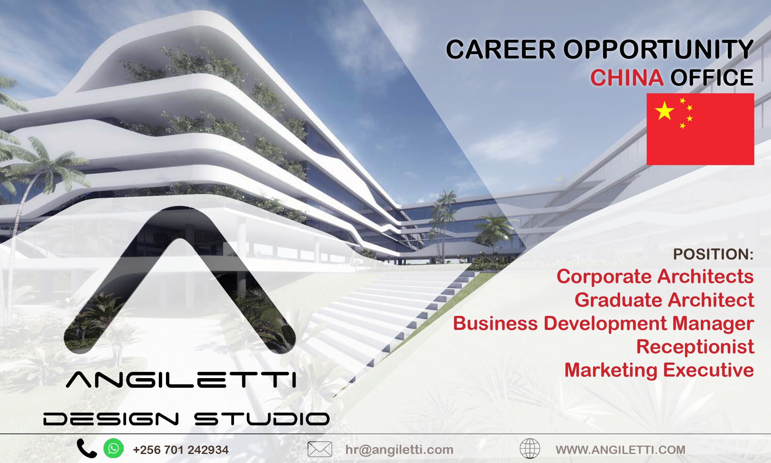 Angiletti Design Studio Job Advert