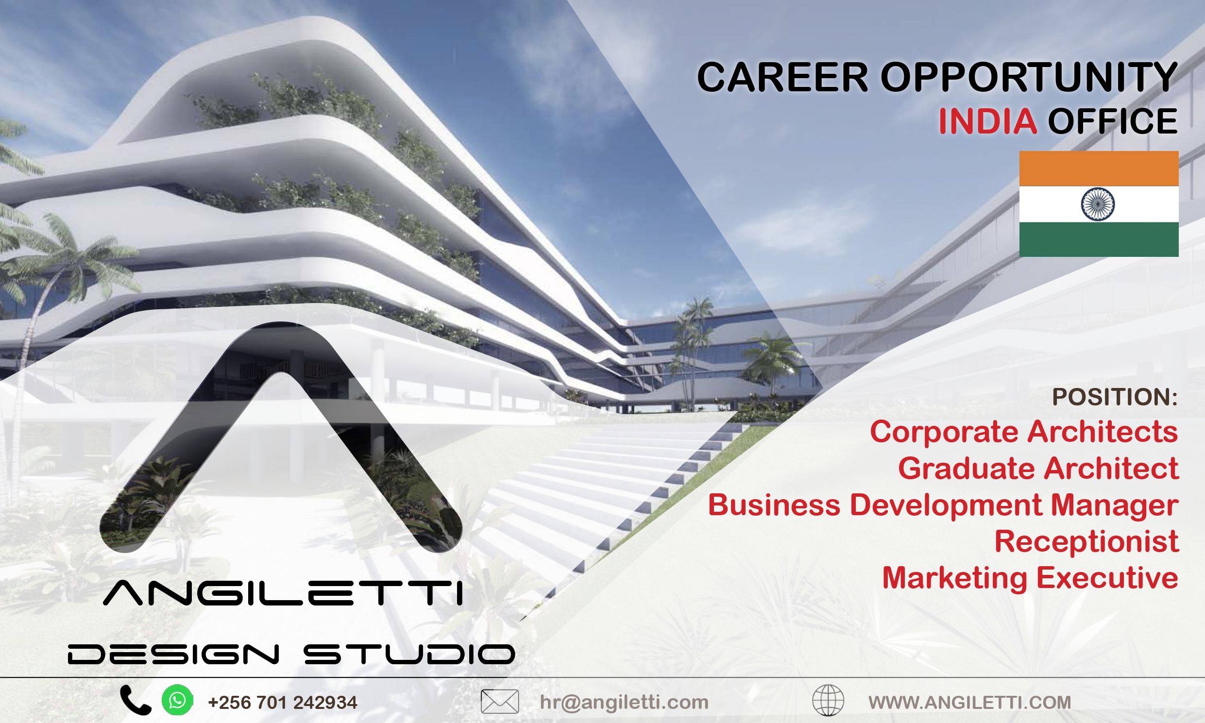 Angiletti Design Studio Job Advert