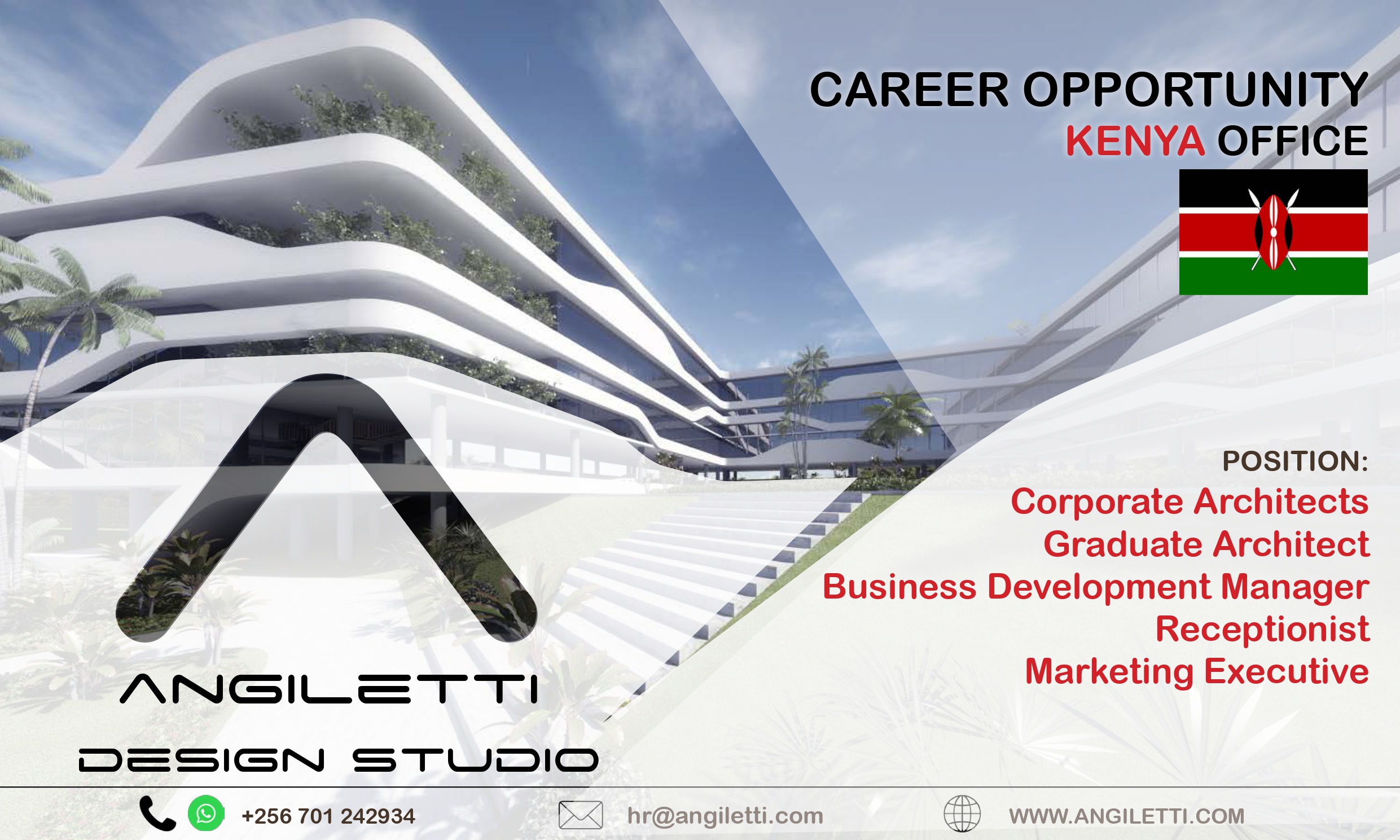 Angiletti Design Studio Job Advert